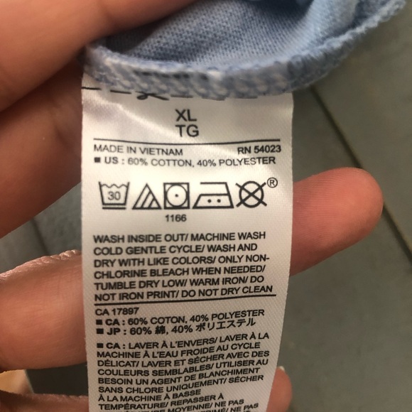 NWT Men’s Banana Republic green crew neck and blue v-neck T-shirt bundle! - Picture 5 of 5